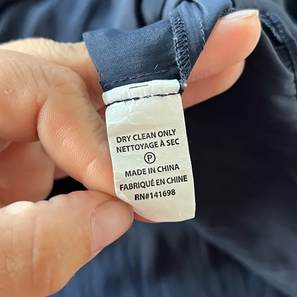 Ramy Brook Audrey Smocked Midi Dress in Navy - Picture 7 of 10